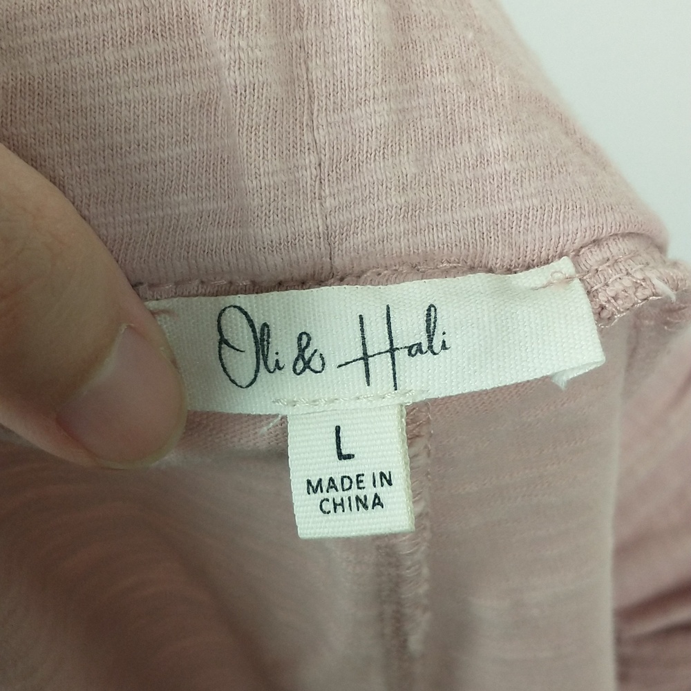 Oli & Hali The Anna Shorts Large Pink Patchwork Star High Rise - Picture 9 of 11